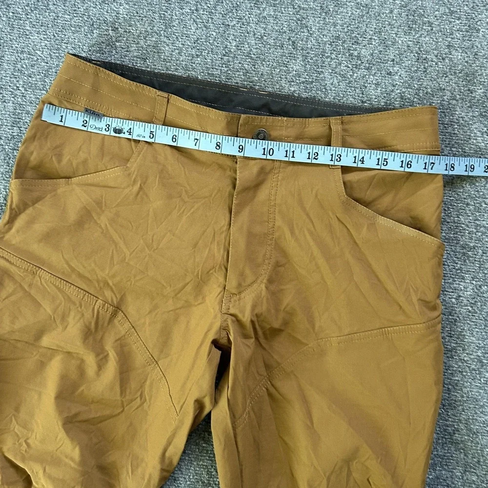 Kuhl Renegade Pants Mens 34x30 Brown Hiking Trail Stretch Outdoor Nylon - Picture 9 of 16